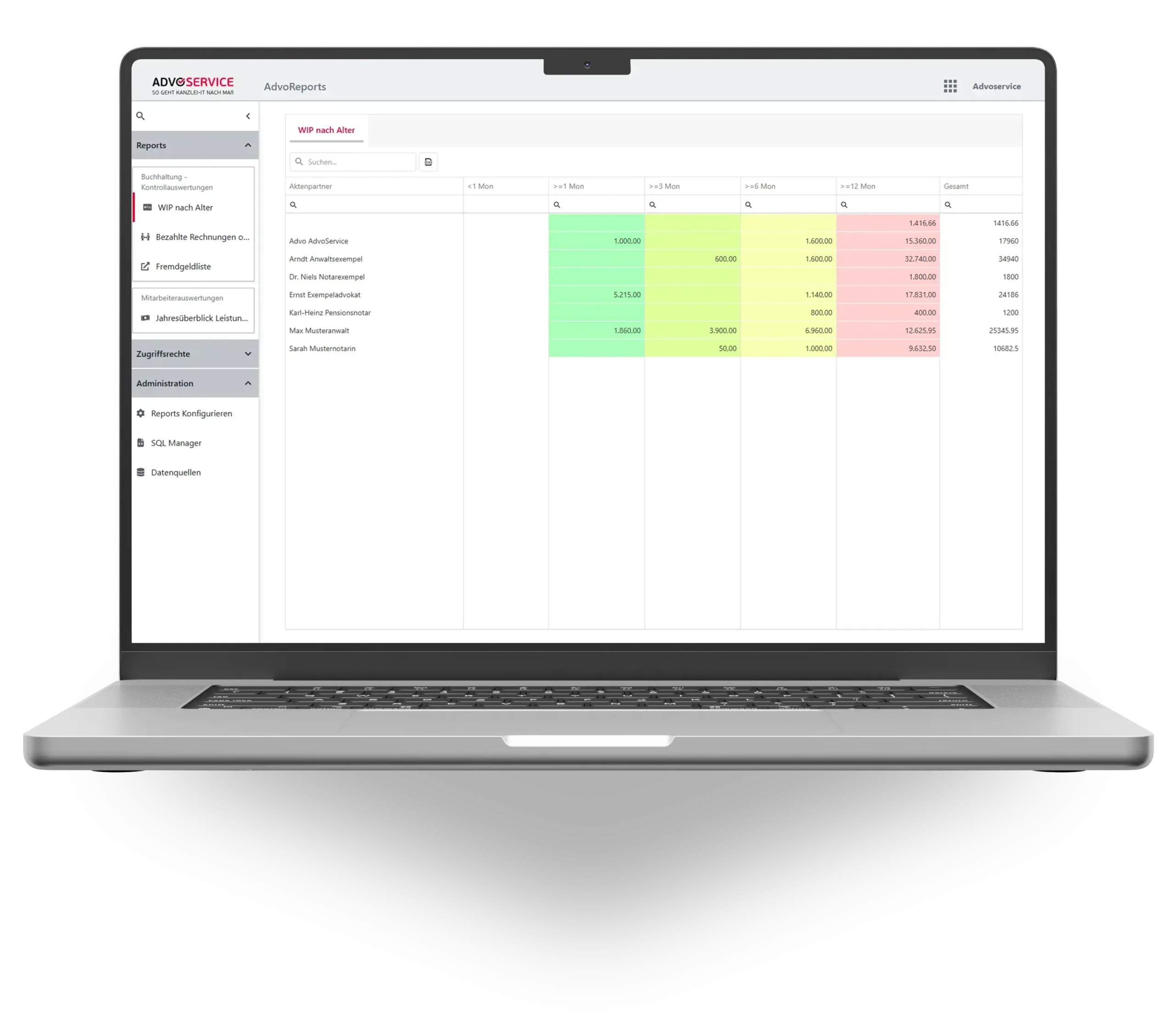 ADVOSERVICE AdvoReports